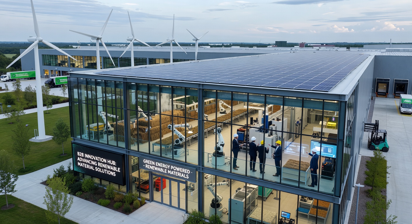 グリーンエネルギー駆動の工場